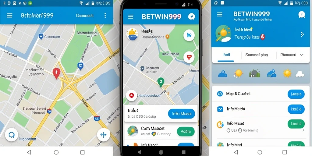 Antarmuka BETWIN999 yang menampilkan informasi lalu lintas secara real-time.