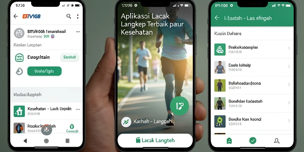 Tampilan antarmuka BTV168 yang responsif dan informatif.