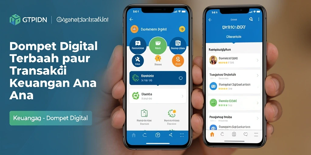 Antarmuka GTPIDN yang sederhana dan efisien untuk transaksi keuangan sehari-hari.
