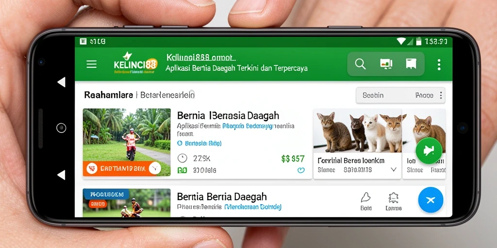 Tampilan antarmuka KELINCI88 yang informatif dan mudah digunakan.