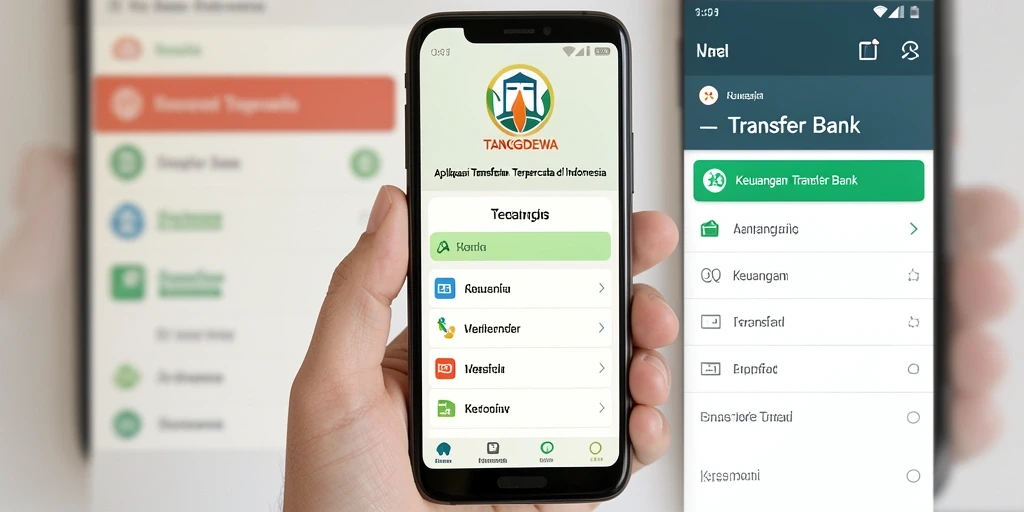 Antarmuka pengguna TANGANDEWA yang sederhana dan mudah digunakan.