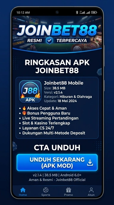 Panduan Unduh dan Instal APK joinbet88 untuk Android
